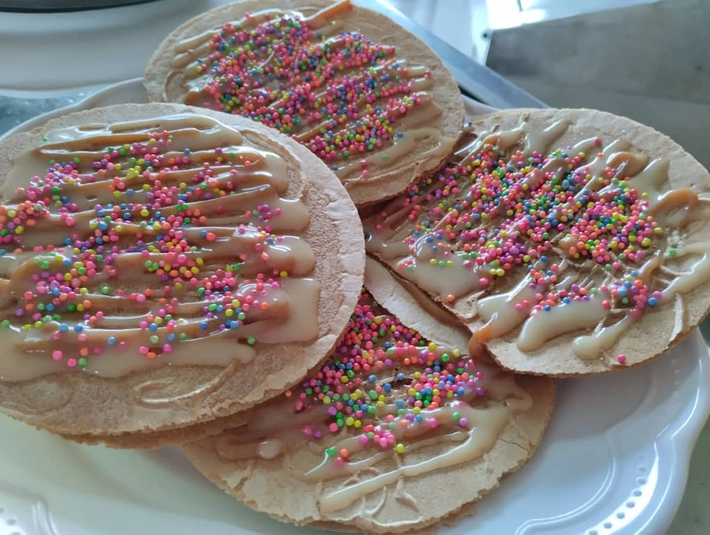 obleas rellenas de arequipe