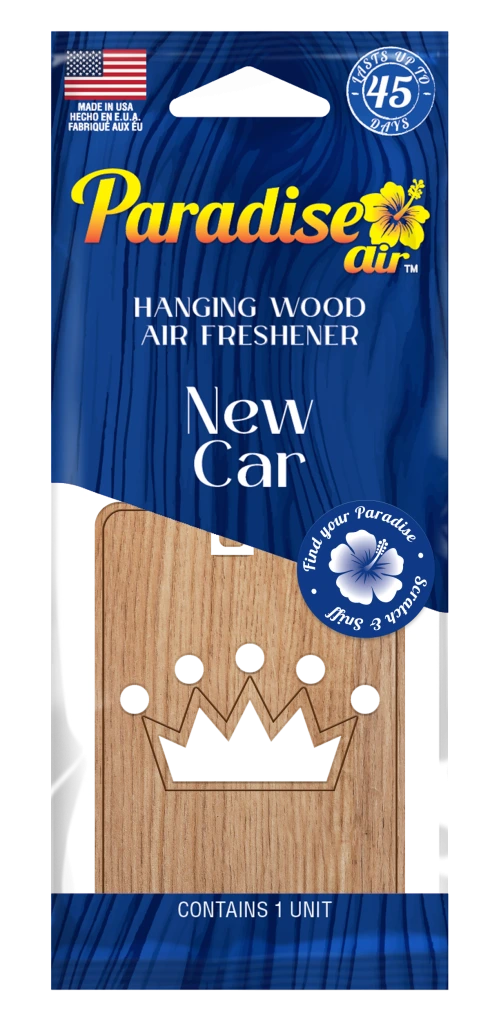 PARADISE AIR HANGING WOOD NEW CAR