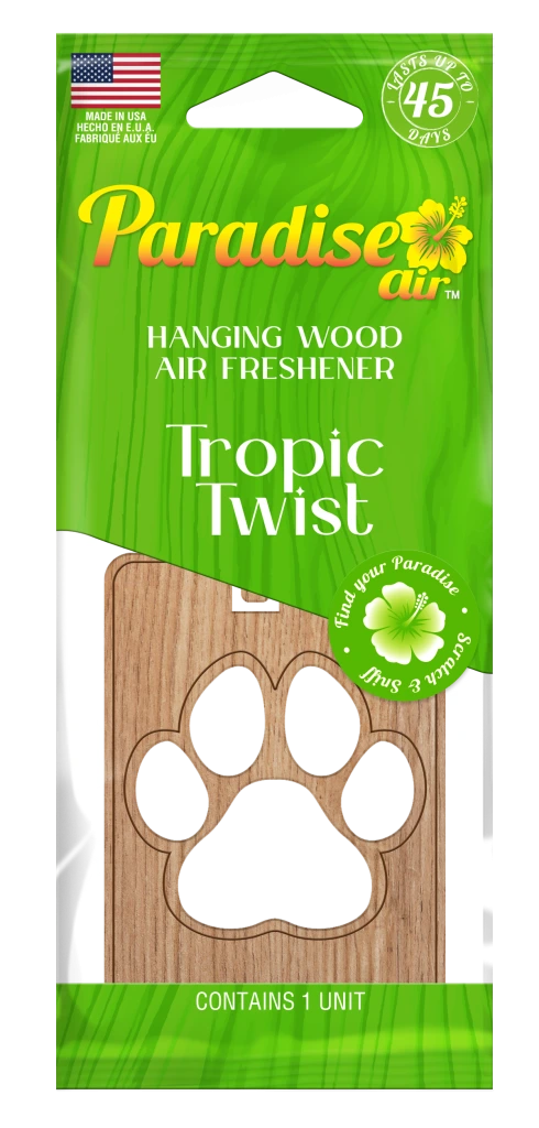 PARADISE AIR HANGING WOOD TROPIC TWIST