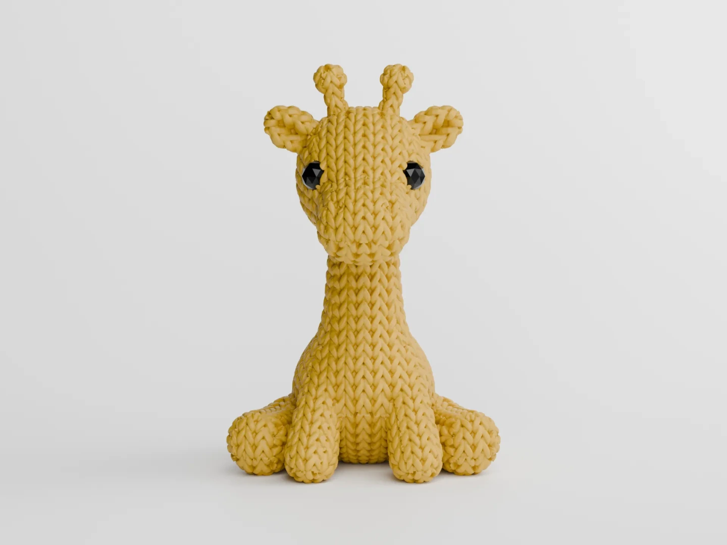 Jirafa Amigurumi Encantadora