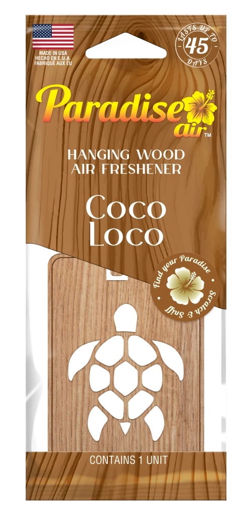 PARADISE AIR HANGING WOOD COCO LOCO