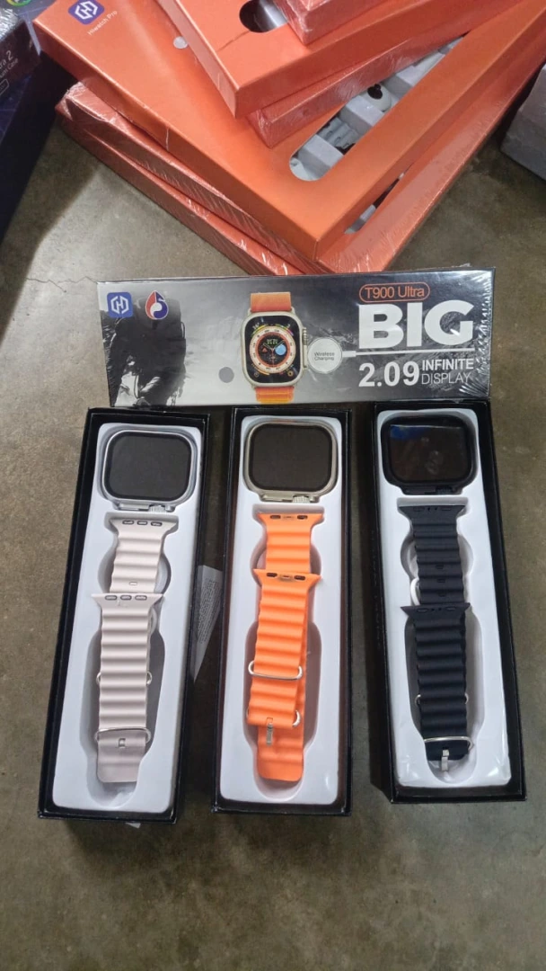 Smartwatch T900 Big 2.09" Negro Pantalla Gigante
