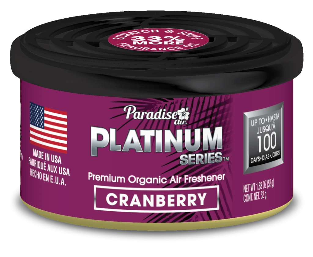 PLATINUM ORGANIC CAN 100 CRANBERRY