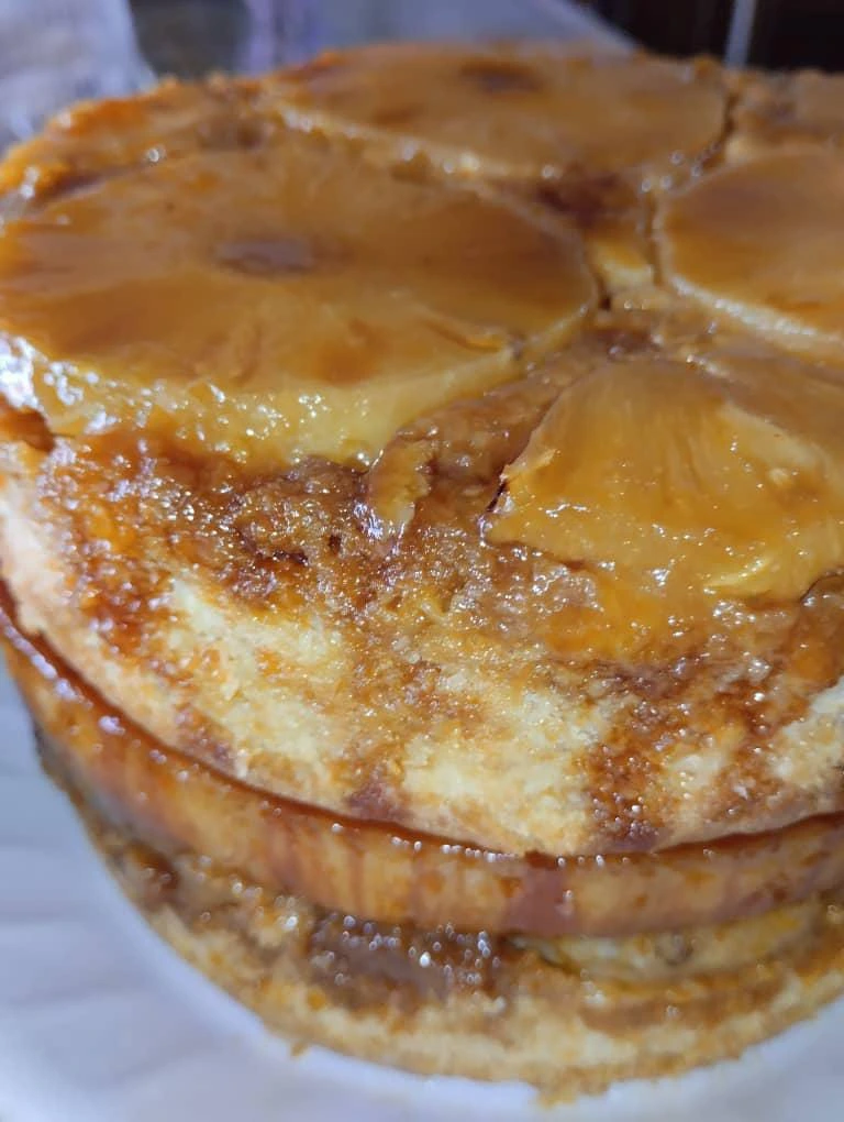 Torta quesillo de piña