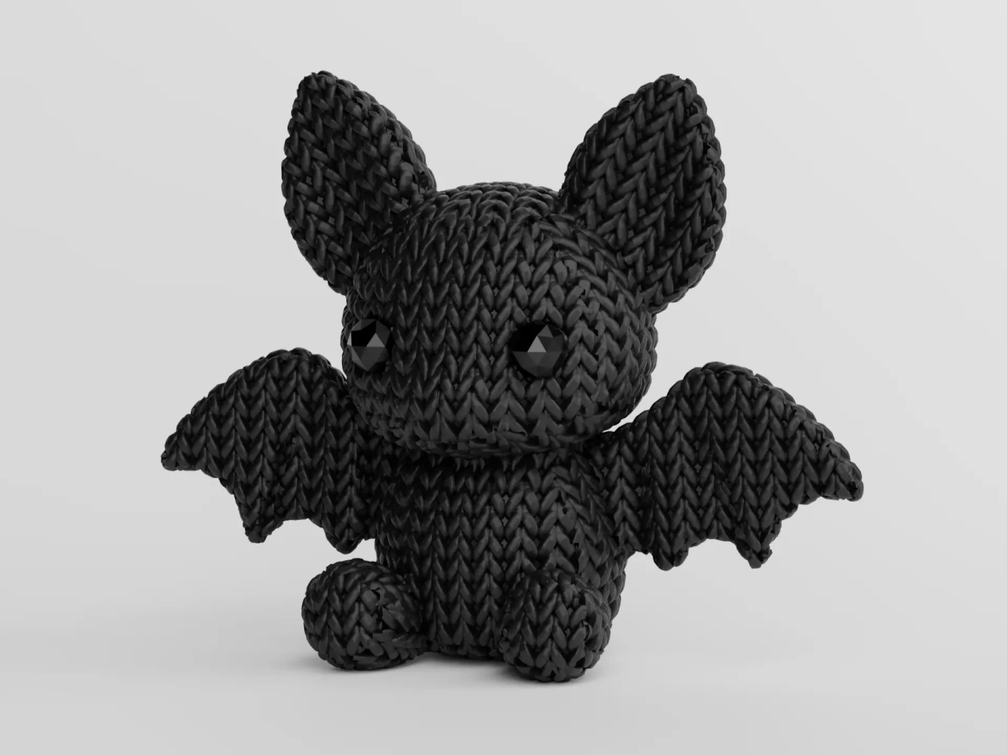 Murciélago Tejido Amigurumi