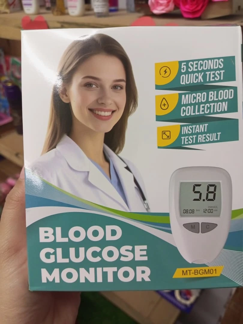 Glucometro Digital Kit Estándar Incluye 50 Tiras 50 Lancetas