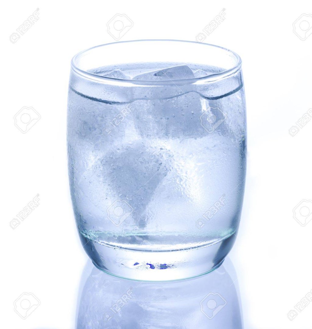 agua muy fria